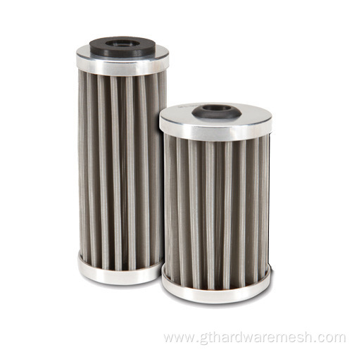 Stainless steel pleated Filter